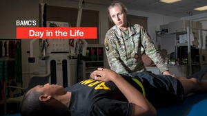 Day in the Life: Soldiers in Training Physical Therapy Clinic