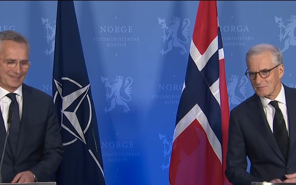 Joint press conference with the NATO Secretary General and the Prime Minister of Norway (opening remarks) - 30 May 2023