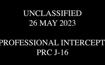 Unprofessional Intercept of U.S. aircraft over South China Sea