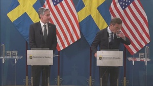 Secretary of State Antony J. Blinken holds a joint press availability with Swedish Prime Minister Ulf Kristersson