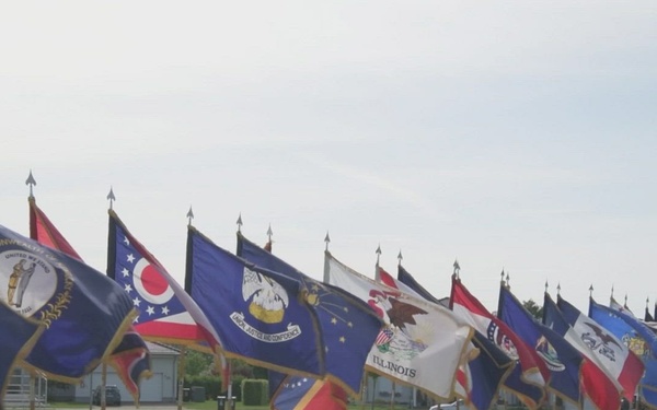 Garrison bids farewell at change of responsibility ceremony - B Roll