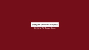 Everyone Deserves Respect