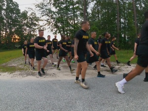 Sustainment Battalion runs, builds camaradarie