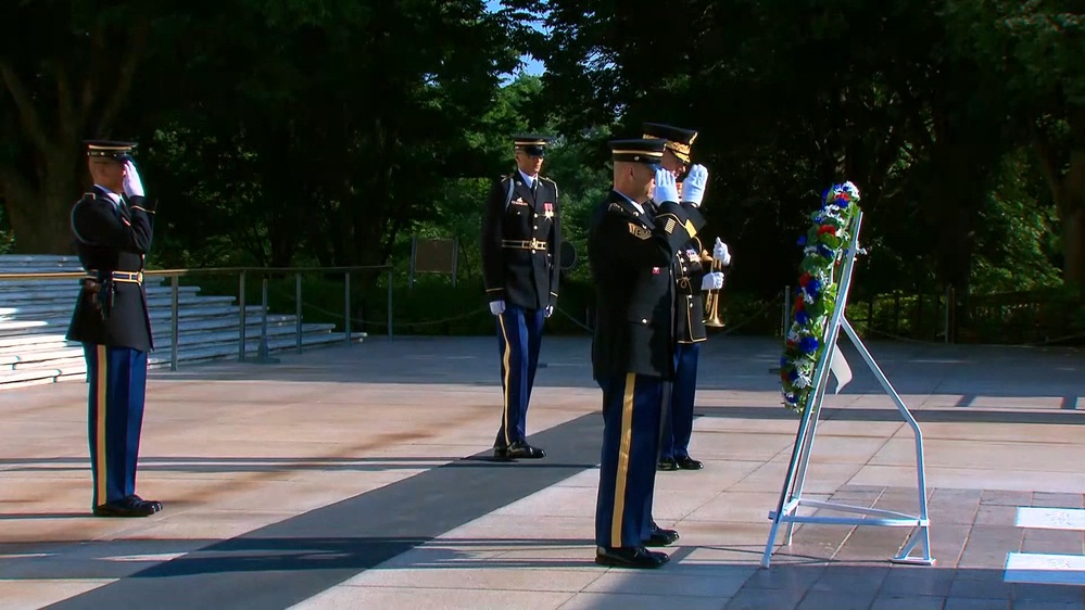 DVIDS - Video - MDW Command Group Wreath Laying Ceremony