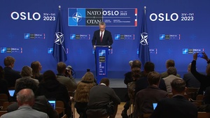 Press conference by NATO Secretary General following the Informal meeting of NATO Ministers of Foreign Affairs (opening remarks)