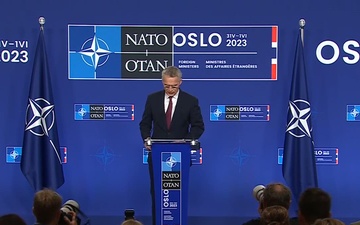 Press conference by NATO Secretary General following the Informal meeting of NATO Ministers of Foreign Affairs (opening remarks)