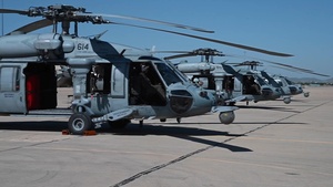 RED FLAG-Rescue 23-1: Navy MH-60S Seahawk takeoff b-roll