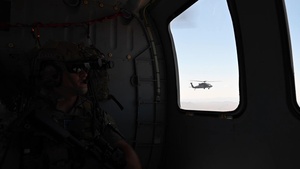 RED FLAG-Rescue 23-1: HH-60W Jolly Green II refueling b-roll