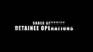 508th MPs conduct detainee operations training with NATO partners during Saber Guardian