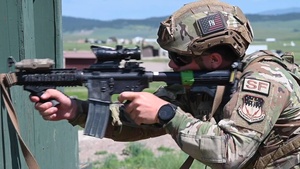 M16 live fire training (B-Roll)
