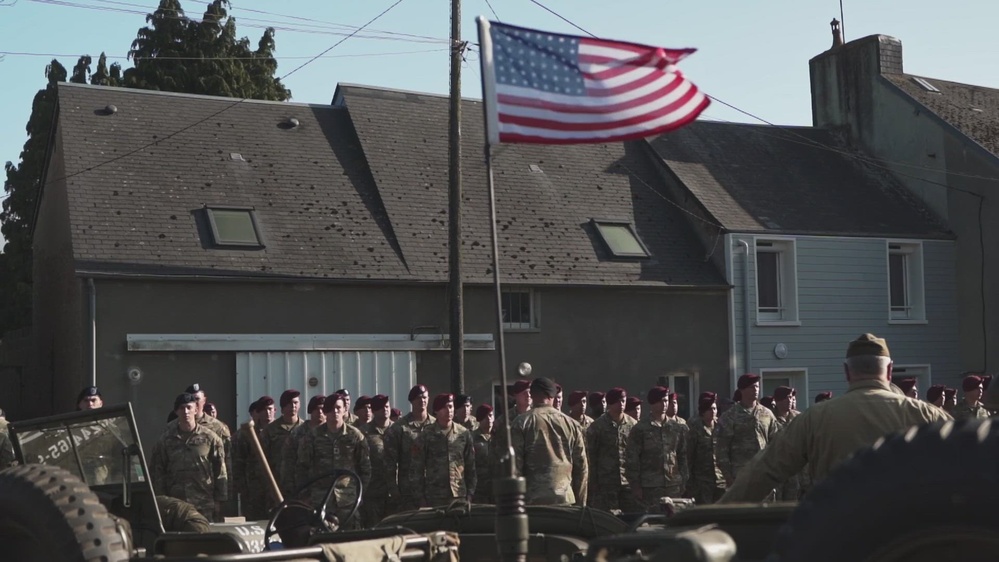 DVIDS - Video - B-Roll Package: American Paratroopers Commemorate ...