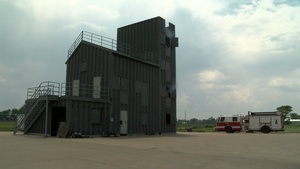 Iowa ANG fire fighter training