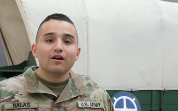 Sgt. Salas celebrates Independence Day