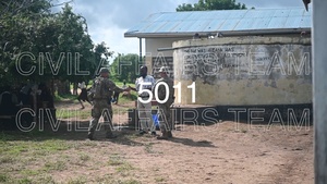 Civil Affairs Team 5011 at Camp Simba