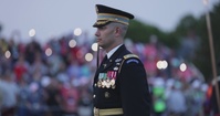 LTG Daniels Hosts Twilight Tattoo