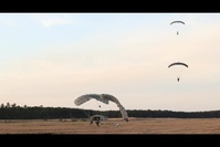 Marine Raiders conduct free-fall jump operations
