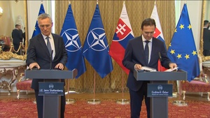 Joint Press Conference by NATO Secretary General and the Prime Minister of Slovakia (opening remarks) - IT - 6 june 2023