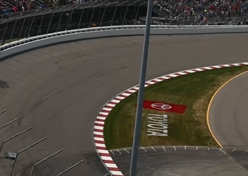 NASCAR Illinois 300, 126th Air Refueling Wing's KC135 Fly Over