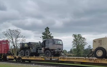 Army locomotives at Fort McCoy key to success of first rail movement at installation in 2023, Part II