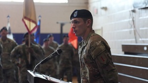 1-CAB holds change of command ceremony on Fort Riley, Kansas.