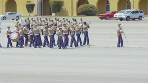 Relief and Appointment ceremony for Sgt Maj. of MCRDSD