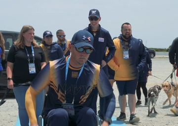 Team Navy Competes in DoD Warrior Games Field Competition