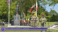 82nd Airborne Division pays tribute during Iron Mike Monument Ceremony, D-Day 79