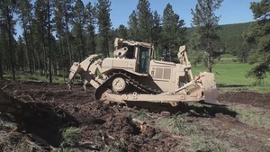 842nd Engineer Company Road Clearing Project