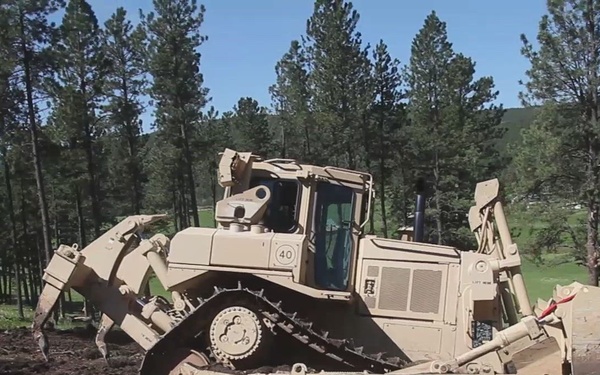 842nd Engineer Company Road Clearing Project