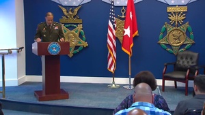 Retirement Ceremony in honor of CW5 David Fabunan