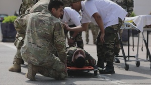 B-Roll: U.S., Partners practice MEDEVAC procedures during African Lion 2023