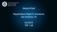 ICE conducts removal flights June 8 to Honduras