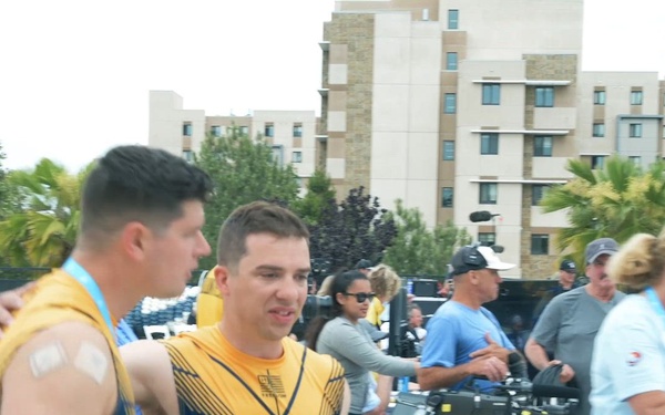 Team Navy Indoor Rowing Competition DoD Warrior Games