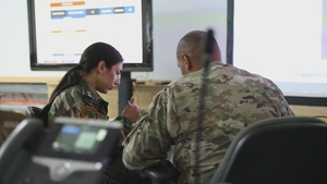 B-Roll: US, Moroccan Armed Forces personnel participate in 9-Line MEDEVAC training at the Joint Operations Center during African Lion 2023