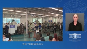 President Biden and the First Lady Deliver Remarks at Nash Community College