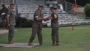 Headquarters Battalion, MCBH, Relief and Appointment Ceremony