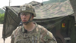 Capt Anthony Lopez discusses the Combined Joint Live-Fire Exercise