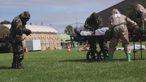 B-Roll: CBRN and EOD Exercise