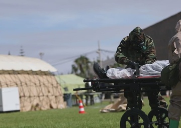 B-Roll: CBRN and EOD Exercise