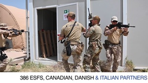 386th ESFS Joint/Coalition Expeditionary Tactics Development Training