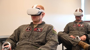 Guardsmen use Virtual Reality to Accomplish Suicide Prevention Training