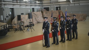 435th Air Expeditionary Wing Inactivation, 406th Air Expeditionary Wing Activation, 406th Air Expeditionary Wing Assumption of Command and 435th Air Ground Operation Wing Change of Command (Broll 2)