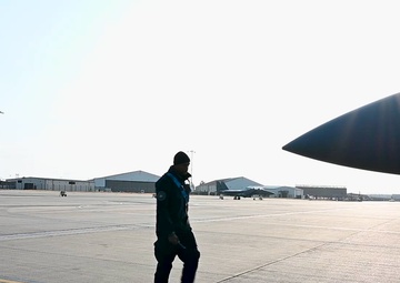 Preparing a Strike Eagle