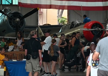 Joint Base Pearl Harbor-Hickam's Summer Showcase &amp; Expo - Keiki activities b-roll