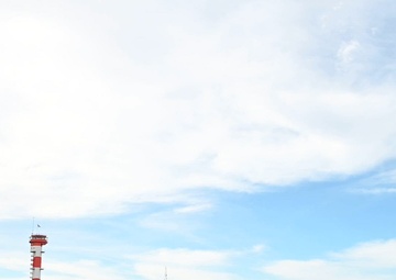 Joint Base Pearl Harbor-Hickam's Summer Showcase &amp; Expo - air show and crowd shots b-roll