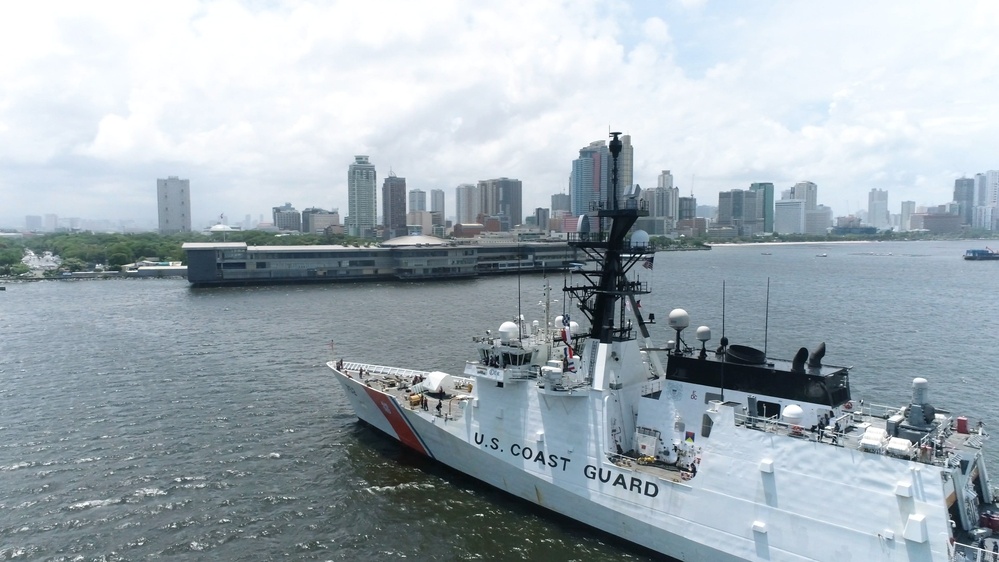 Dvids Video U S Coast Guard Cutter Stratton Arrives In The