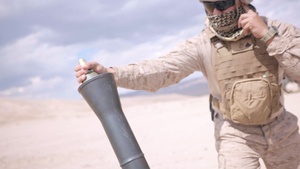 ITX 4-23: Reserve Marines Conduct Mortar Range