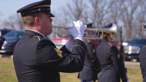 Indiana's Ceremonial Unit Honors CW5 Larry Massey