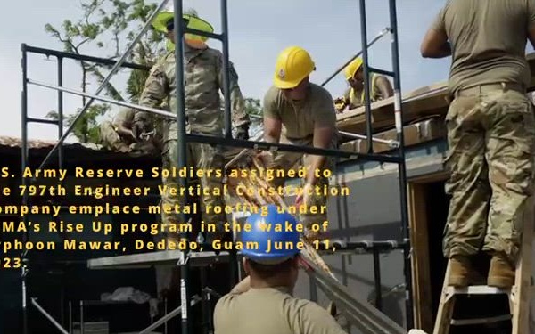 Typhoon Mawar recovery continues with FEMA Rise Up program