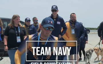 Team Navy Competes in Field Competition at DoD Warrior Games
